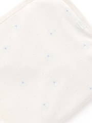 Purebaby Natural Thick Zip Sleepsuit & Bib Set - Image 3 of 3