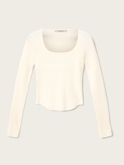 AllSaints White Hally Jumper - Image 7 of 7