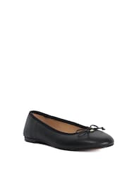 Dune London Black Helenne Ballet Pumps - Image 3 of 6
