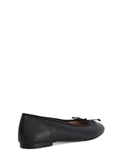 Dune London Black Helenne Ballet Pumps - Image 4 of 6