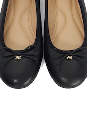 Dune London Black Helenne Ballet Pumps - Image 6 of 6