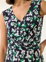 Roman Floral Twist Front Dress - Afbeelding 6 van 6