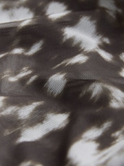 Deer Print - Μπλούζα με Μακρύ μανίκι και ριγέ ύφασμα - Εικόνα 2 από 3