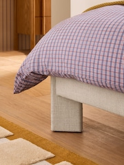 MADE.COM Textured Weave Natural Kyna Bed - Image 2 of 6