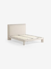 MADE.COM Textured Weave Natural Kyna Bed - Image 5 of 6