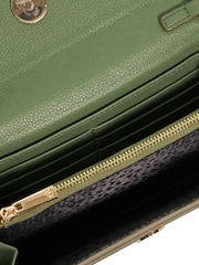 Dune London Green Showmance Belted Phone Cross-Body Bag - Image 5 of 5