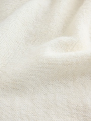 Ecru Crew Neck Long Sleeve Knitted Jumper - Image 7 of 8