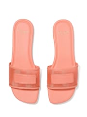 kate spade new york Orange Breezy Mesh Slide Sandals - Image 5 of 5