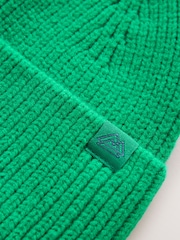 Green Knitted Beanie Hat (1-16yrs) - Image 2 of 3