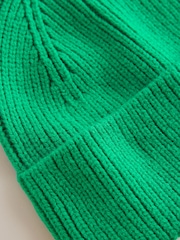 Green Knitted Beanie Hat (1-16yrs) - Image 3 of 3