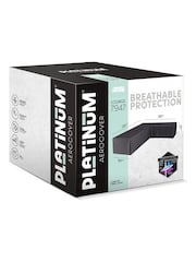 Pacific Anthracite Outdoor Seating Set Aerocover Left Hand LShape - Image 1 of 6