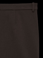 VERO MODA Brown Tailored Stretch Straight Leg Trousers - Image 5 of 5