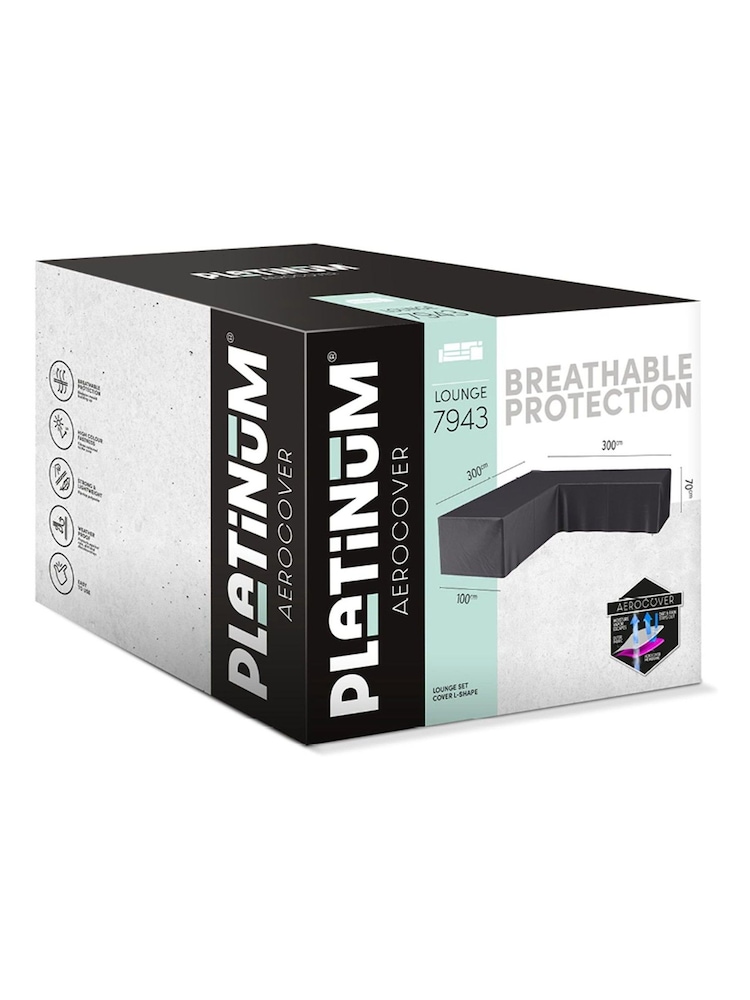 Pacific Anthracite Outdoor Seating Set Aerocover LShape - Image 1 of 6 Pacific Anthracite Outdoor Seating Set Aerocover LShape - Image 1 of 6