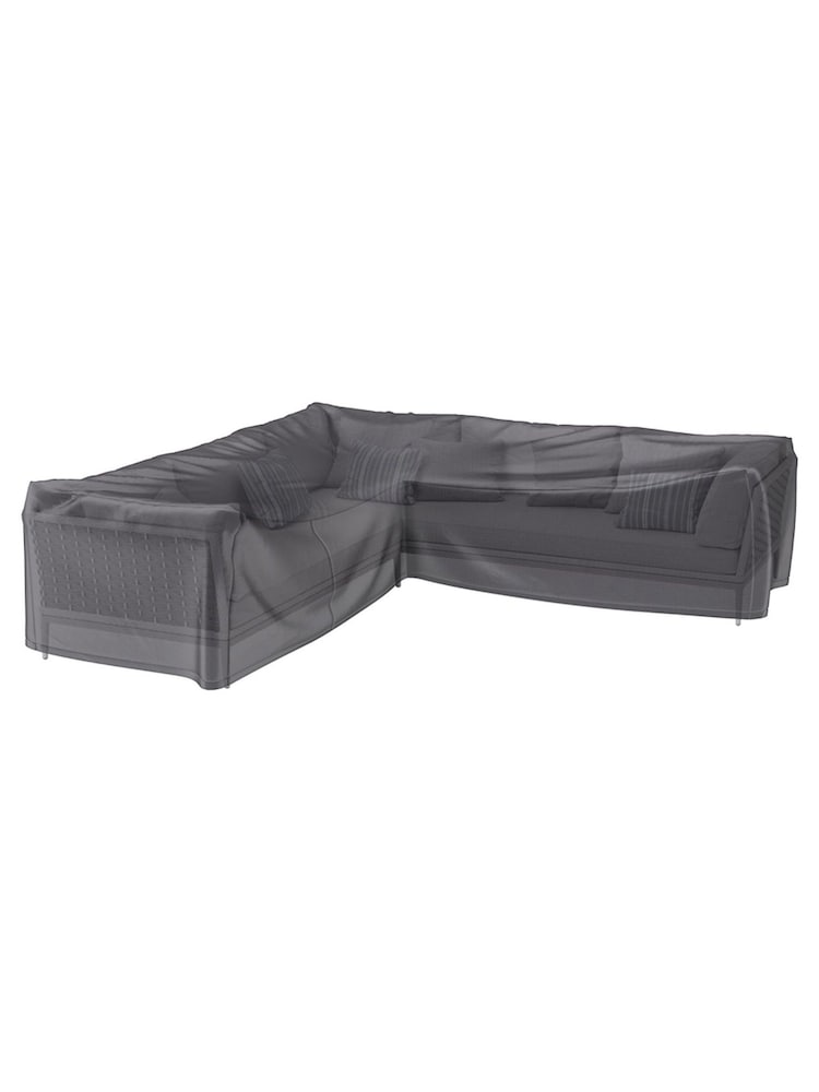 Pacific Anthracite Outdoor Seating Set Aerocover LShape - Image 2 of 6 Pacific Anthracite Outdoor Seating Set Aerocover LShape - Image 2 of 6
