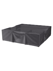 Pacific Anthracite Outdoor Seating Set Aerocover Square - Image 2 of 6
