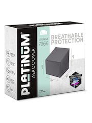 Pacific Anthracite Outdoor High Back Lounge Chair Aerocover - Image 1 of 6