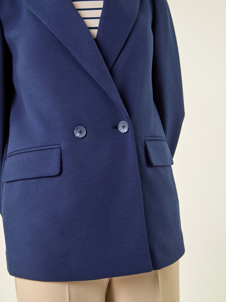 Roman Blue Premium Stretch Ponte Blazer - Image 5 of 5