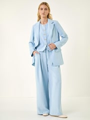 Roman Blue Lightweight Relaxed Blazer - Image 2 of 5