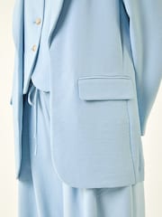 Roman Blue Lightweight Relaxed Blazer - Image 5 of 5
