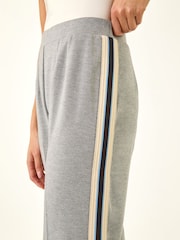 Roman Grey Petite Side Stripe Ponte Trousers - Image 5 of 5