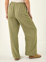 Roman Green Petite Pull On Woven Trousers - Image 4 of 5