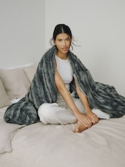 Faux Fur Weighted Blanket - Bild 1 von 2