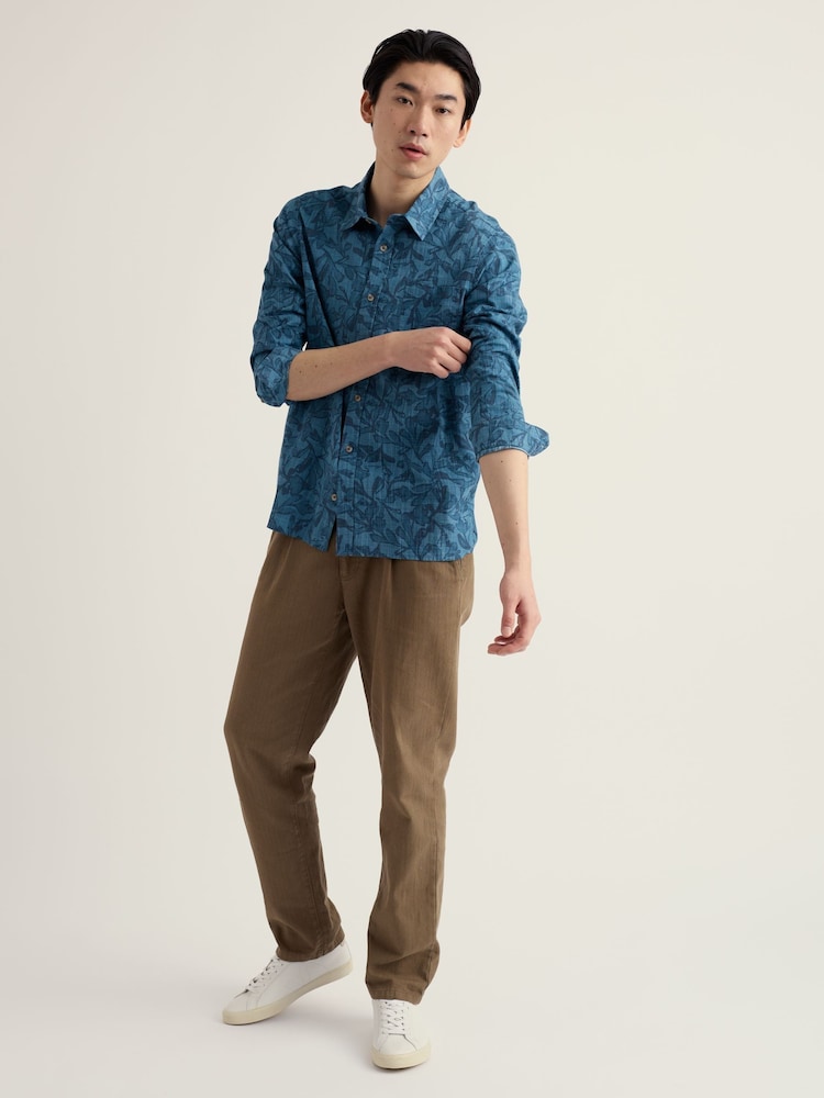 Seasalt Cornwall Blue Palores Shirt - Image 1 of 5