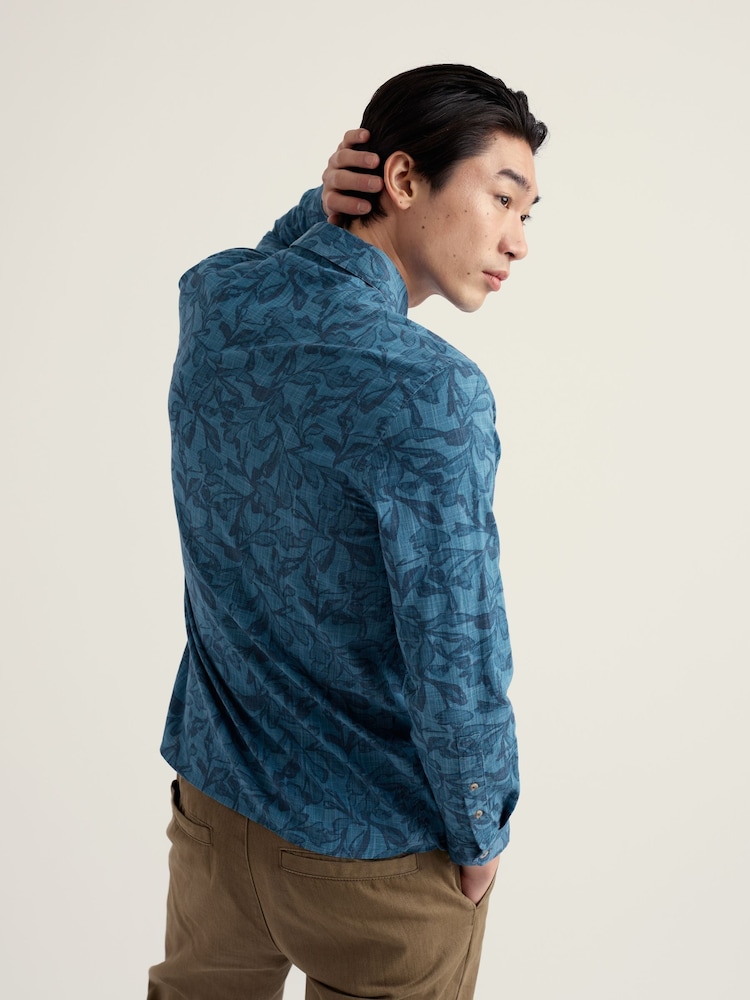 Seasalt Cornwall Blue Palores Shirt - Image 2 of 5