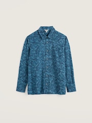 Seasalt Cornwall Blue Palores Shirt - Image 4 of 5