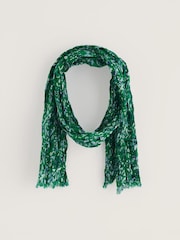 Seasalt Cornwall Green Larissa Scarf - Image 3 of 5