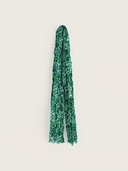 Seasalt Cornwall Green Larissa Scarf - Image 4 of 5