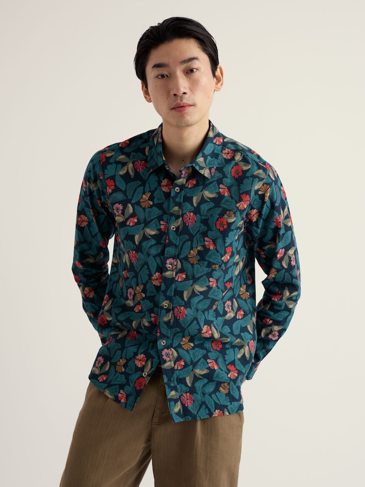 Seasalt Cornwall Green Palores Shirt - Image 1 of 5