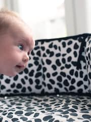 Etta Loves Black Leopard Print Sensory Pram Strip - Image 2 of 7