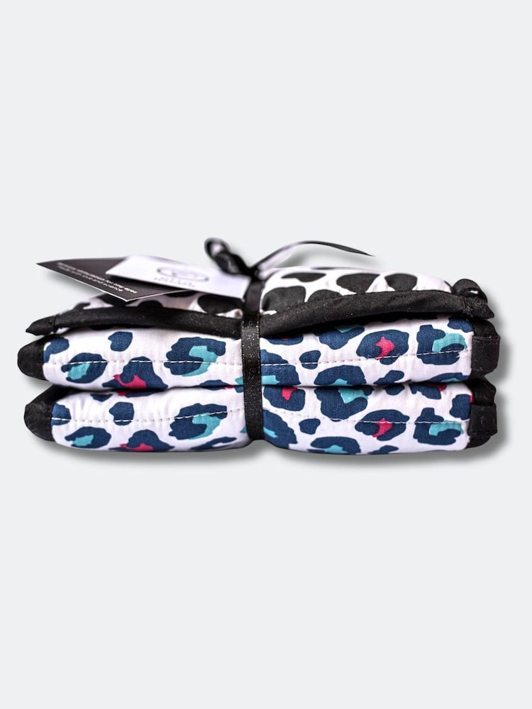 Etta Loves Black Leopard Print Sensory Pram Strip - Image 5 of 5