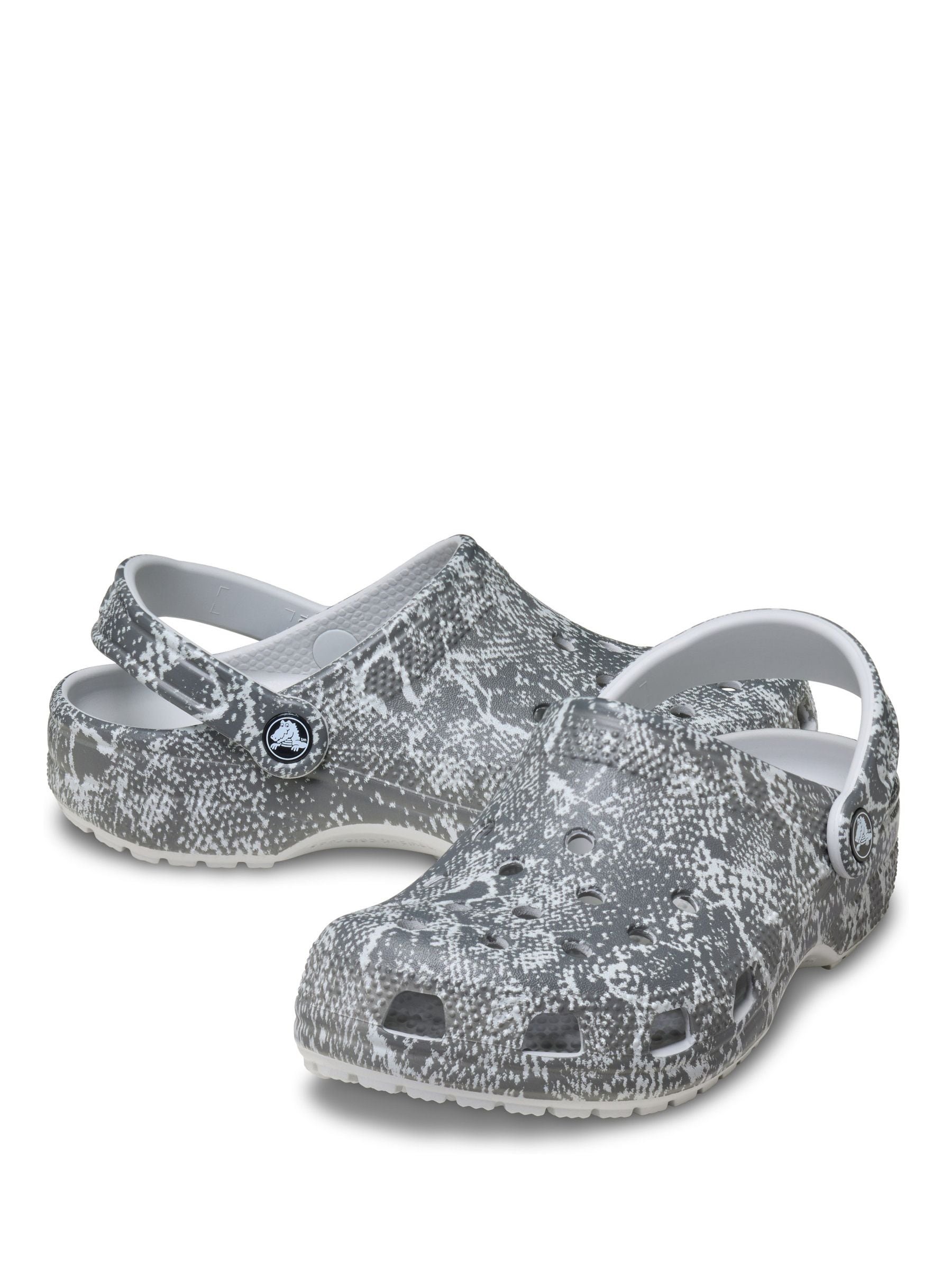 Buy Crocs Grey Snake Print Classic Clogs from the Next UK online shop