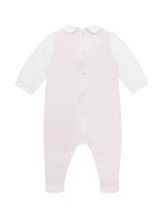 Emile Et Rose Leah All In One Pink Lower with Embroidered Scalloped Yoke - Image 3 of 4