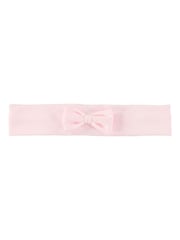Emile Et Rose Pink Lily All-In-One with Embroidered Hearts Lace Trim & Hairband - Image 5 of 6
