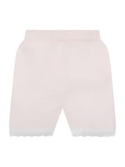 Laura - Knitted Crocheted Hems &  Embroidered Collar Top & Shorts 2 Piece - Image 5 of 6