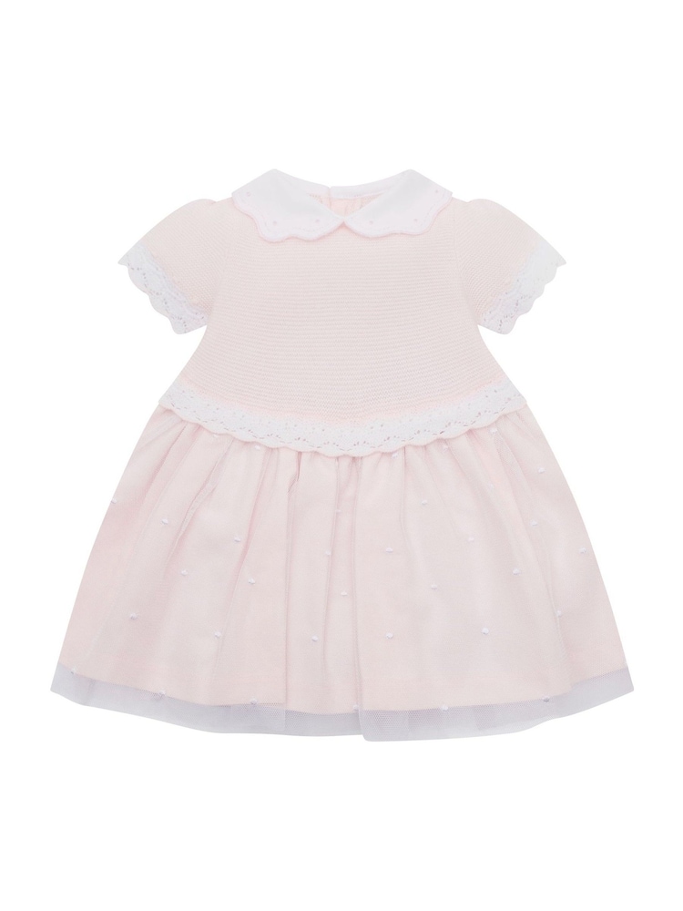 Emile Et Rose Lauren Dress with Knitted Upper Skirt Embroidered Tulle Overlay & Pants - Image 2 of 4 Emile Et Rose Lauren Dress with Knitted Upper Skirt Embroidered Tulle Overlay & Pants - Image 2 of 4