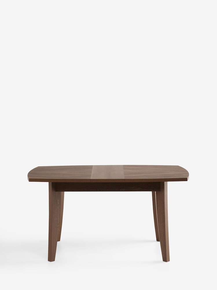 Dark Natural Thorne 4 to 6 Extending Dining Table - Image 8 of 8 Dark Natural Thorne 4 to 6 Extending Dining Table - Image 8 of 8