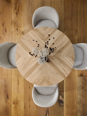 Natural Aire 4 Seater Dining Table - Image 2 of 8