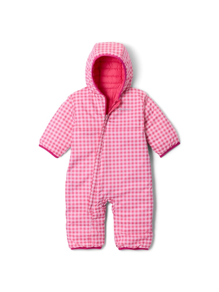 Columbia Pink Powder Lite™ II Reversible Bunting Snowsuit - Image 2 of 3