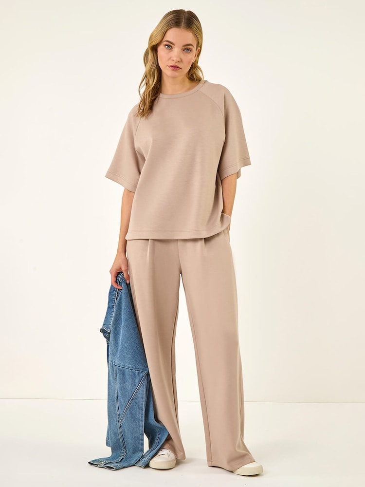 Roman Brown Soft Stretch T-Shirt - Image 2 of 5