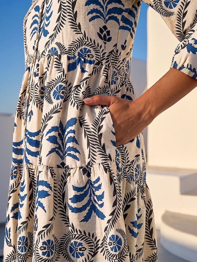 smock dress womens Summer Elegant Short Dot Sleeve Ruffle Hem Dress Beach Outfits Women Blue at Amazon Women's Clothing store Pair with sandals and a denim jacket for a cute and casual outfit that s perfect for picnics in the park or strolling around town Bold Amber Women African Smock