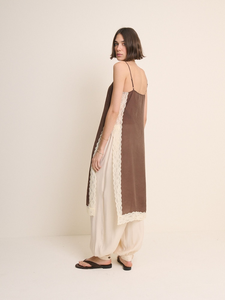 Nobodys Child Brown Paulina Longline Cami - Image 2 of 5