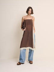 Nobodys Child Brown Paulina Longline Cami - Image 5 of 5