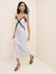 Nobodys Child Emerson Midi Satin Dress - Image 2 of 5