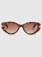 River Island Slim Cat Eye Sunglasses - תמונה 1 מתוך 3