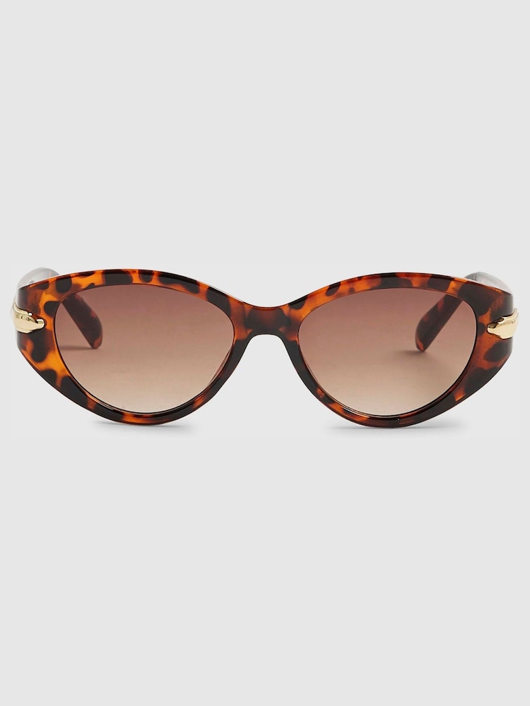 River Island Slim Cat Eye Sunglasses - תמונה 1 מתוך 3