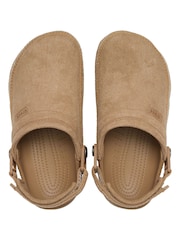 Crocs Brown Classic Stitch Clogs - Image 5 of 6